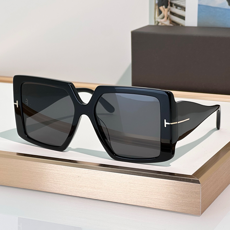Oversized Sunglasses Women And Men Acetate Large Frame Square Eyewear 0790 Luxury Sunglasses Outdoor Goggles UV400 Glasses With Box