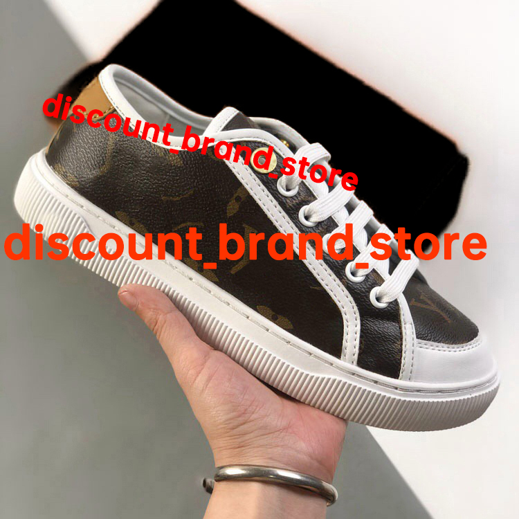 Designer casual shoes Sneaker luxury womens sneakers rubber sole sneakers side lace up sports shoes