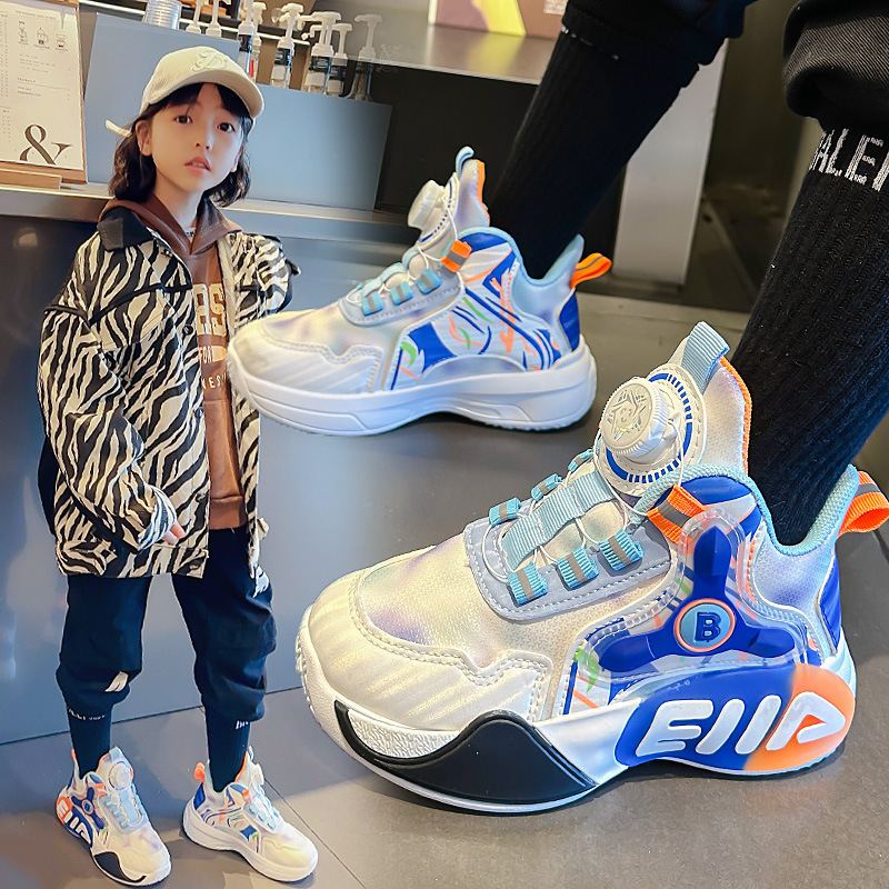 Spring Autumn Kids Sport Shoes Boys Sneakers Student Girls Nonslip