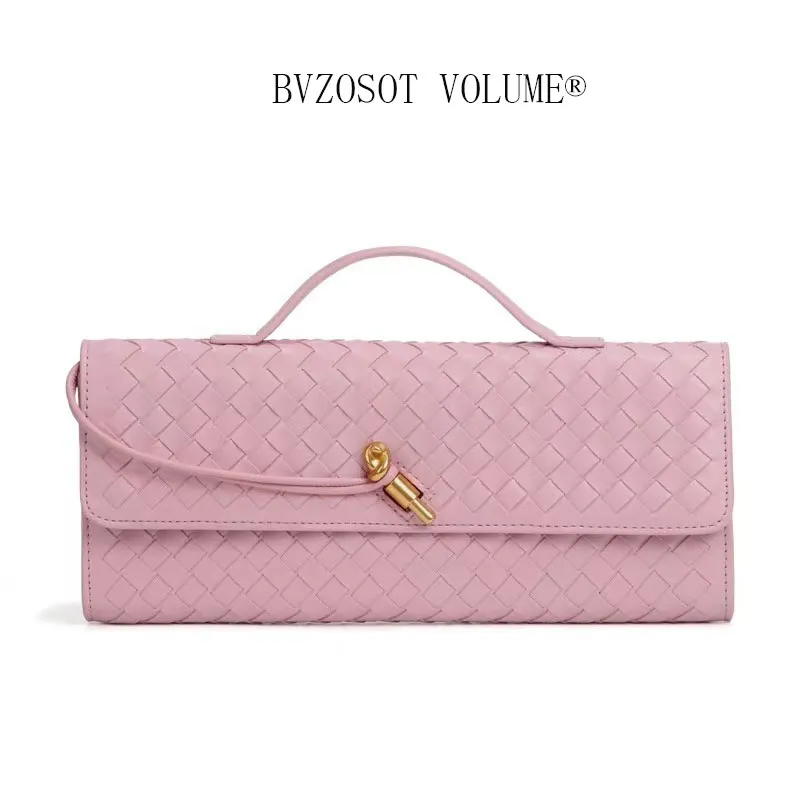 Fashion Hand - knitted Evening Baguette Bag Accordion Bag Horizontal - style Handheld Single - shoulder and Cross - body Bag bags - view 6
