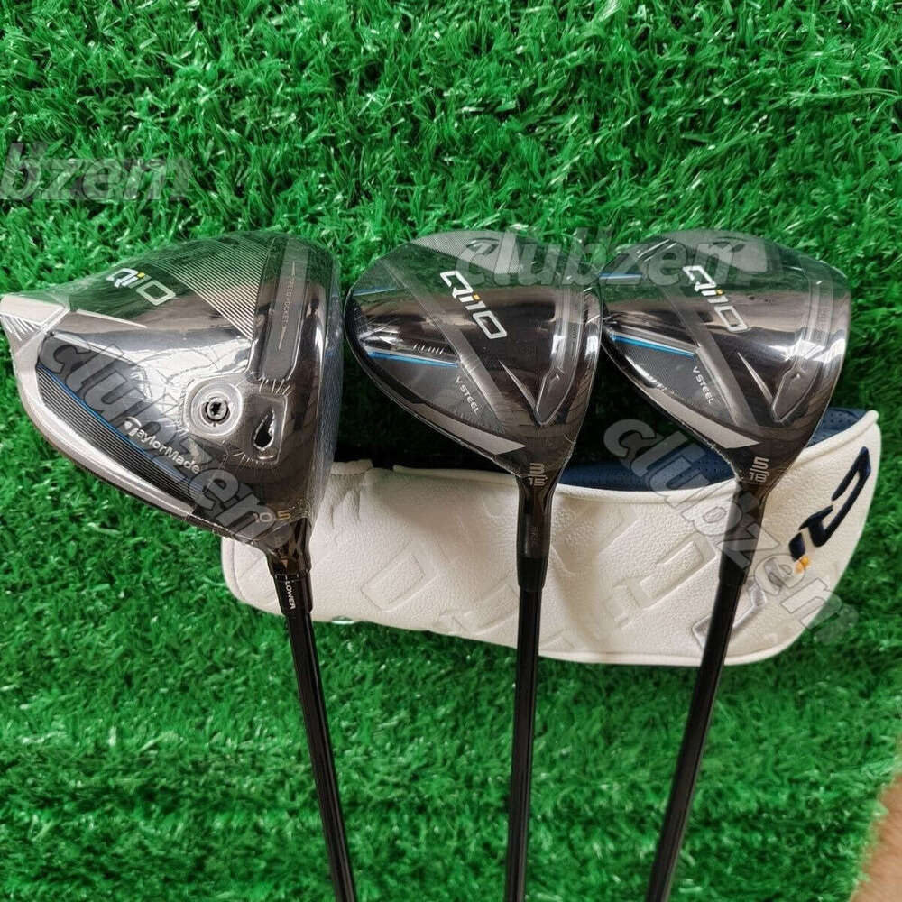 Golf clubs Tailomade QI10 Golf Driver and #3 #5 Fairway Woods R/SR/S Flex golf club New Model shaft with headcover real photo contact seller golfalchemist golf guru