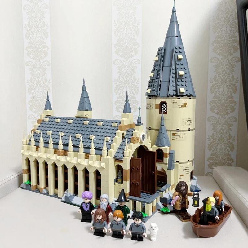 75954 Harry Potter Hogwarts Great Hall Castle Building Brick Building Toy