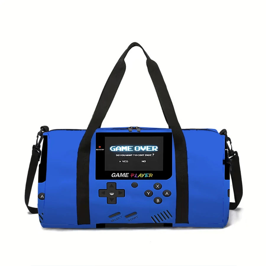 Large Travel Bag Games Console Multi-Functional Duffle Tote Bag Handbags Waterproof Gym Bags For Boys/Girls Kids Fitness bag 260112