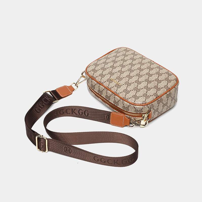 2026 GGCKGG Women Vintage grid Rabbit horse Pattern Crossbody Bag Lightweight Mini Shoulder Bag Adjustable Strap Daily Commute Shopping Travel 8045 dh