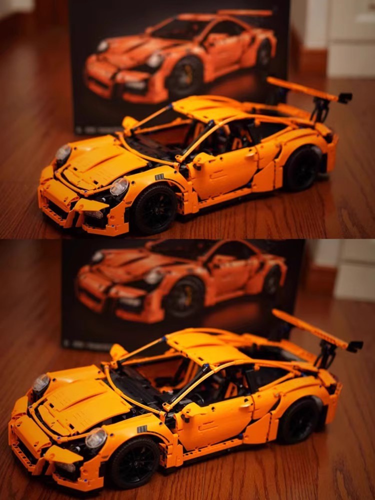 42056 Technology Mechanical Group Sports Car Racing Assembly Building Block Toys