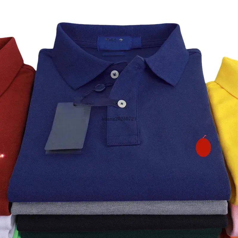 Ralphitys Spring Luxury Italy Men T-Shirt Designer Polo Shirts High Street Embroidery small horse Printing Clothing Mens Brand Polo Shirt size mens polo shirt S-2XL