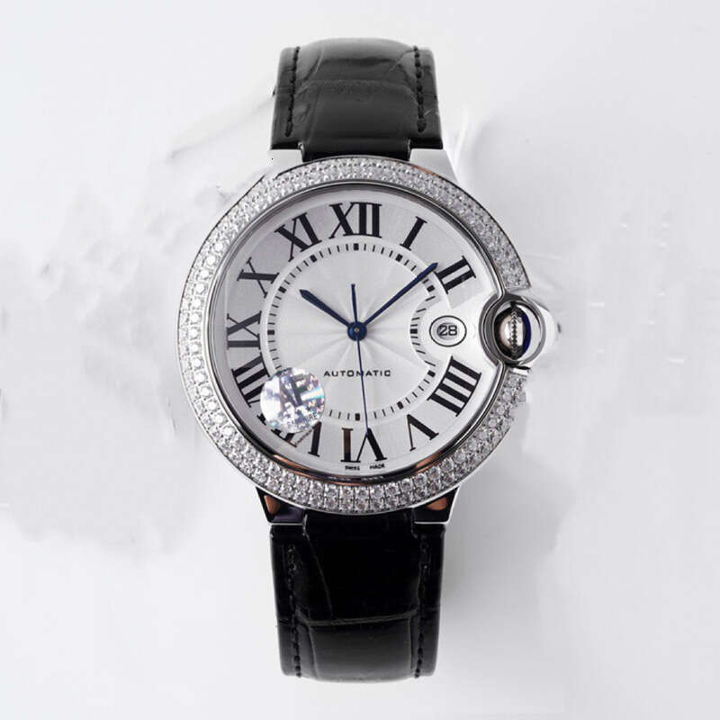 Classic designer watch - Blue Balloon fashionable diamond-encrusted men's and women's watch, strap style, quartz watch