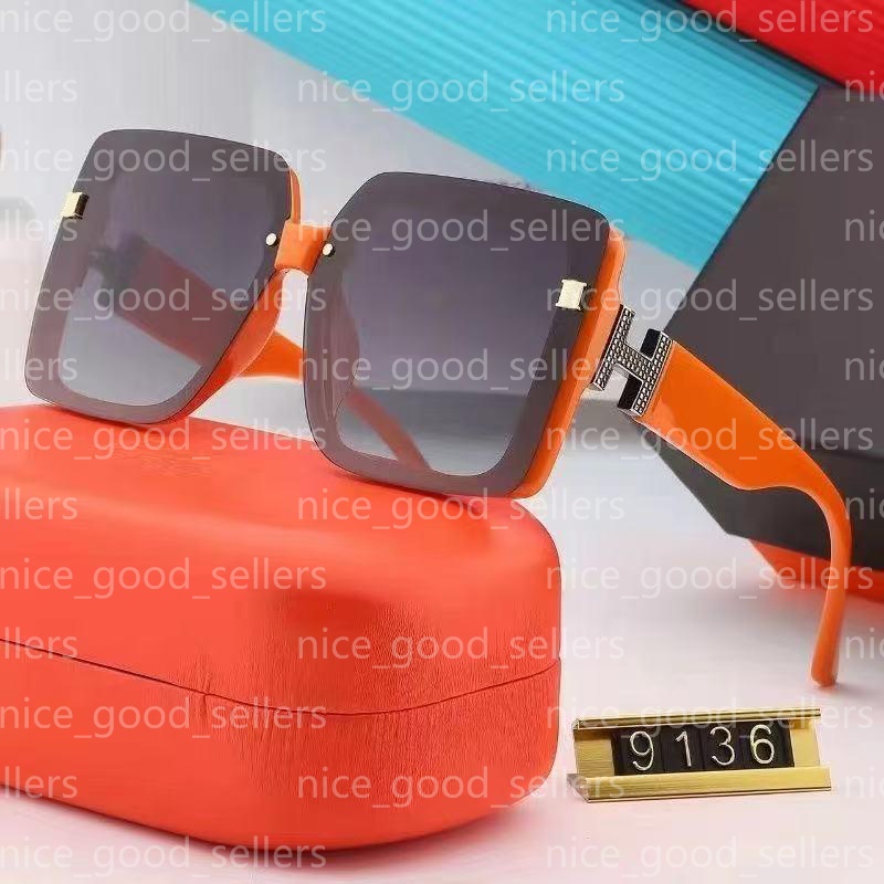 Designer luxury sunglasses for men designer summer shades polarized eyeglasses black orange vintage oversized sun glasses of women male Sunglasses