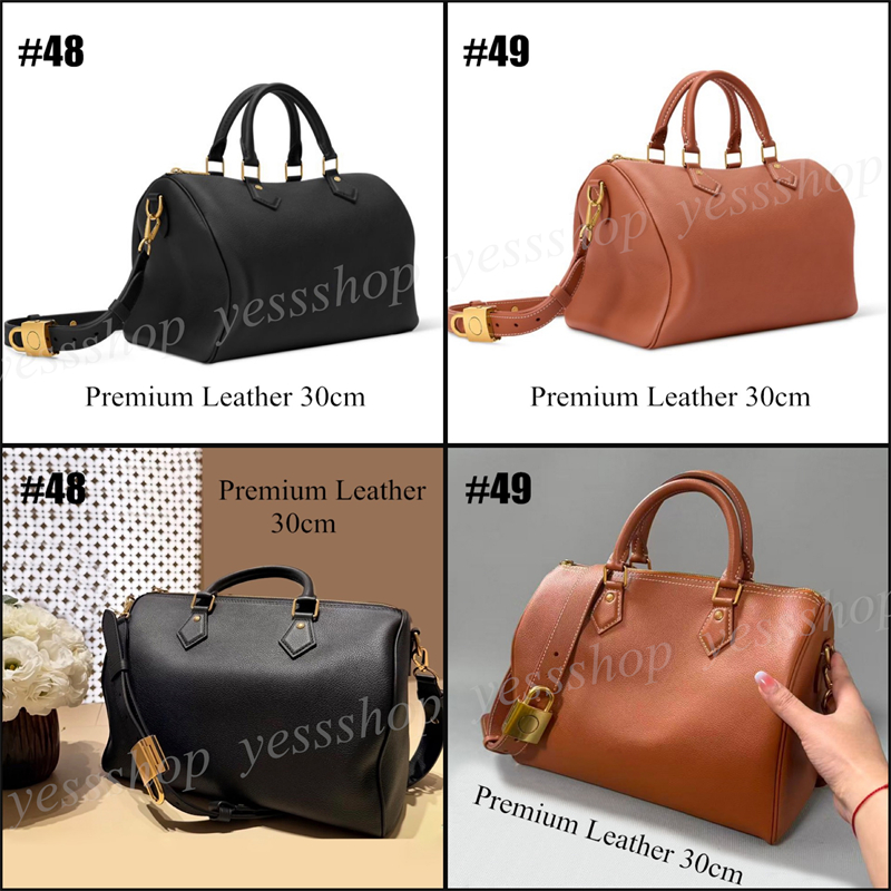 Premium Leather Lock Handbags Women's Shoulder Bag Handbag Fashion Crossbody Bags Gift for Women