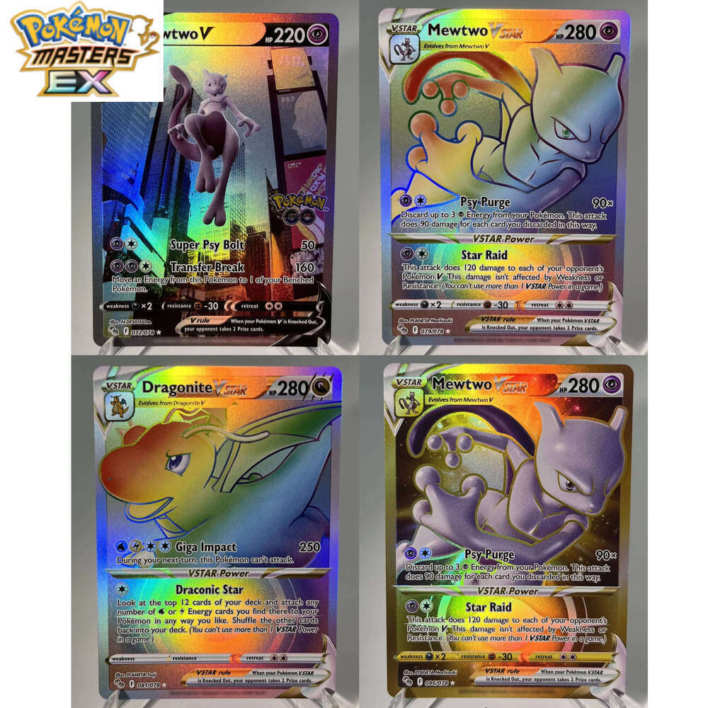 Lost Origin PKM Cards PTCG6-D GX Rainbow Giratina V Aerodactyl Pikachu Rare Collection Battle Toys Gifts for Hobbies L260114