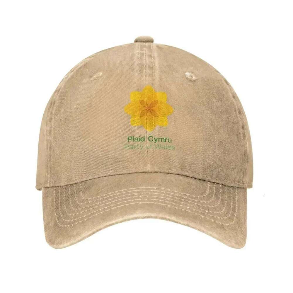 2023 New Plaid Cymru Party Of Wales Cowboy Luxury Military Cap Man Baseball Hat Men's Women's Y260115