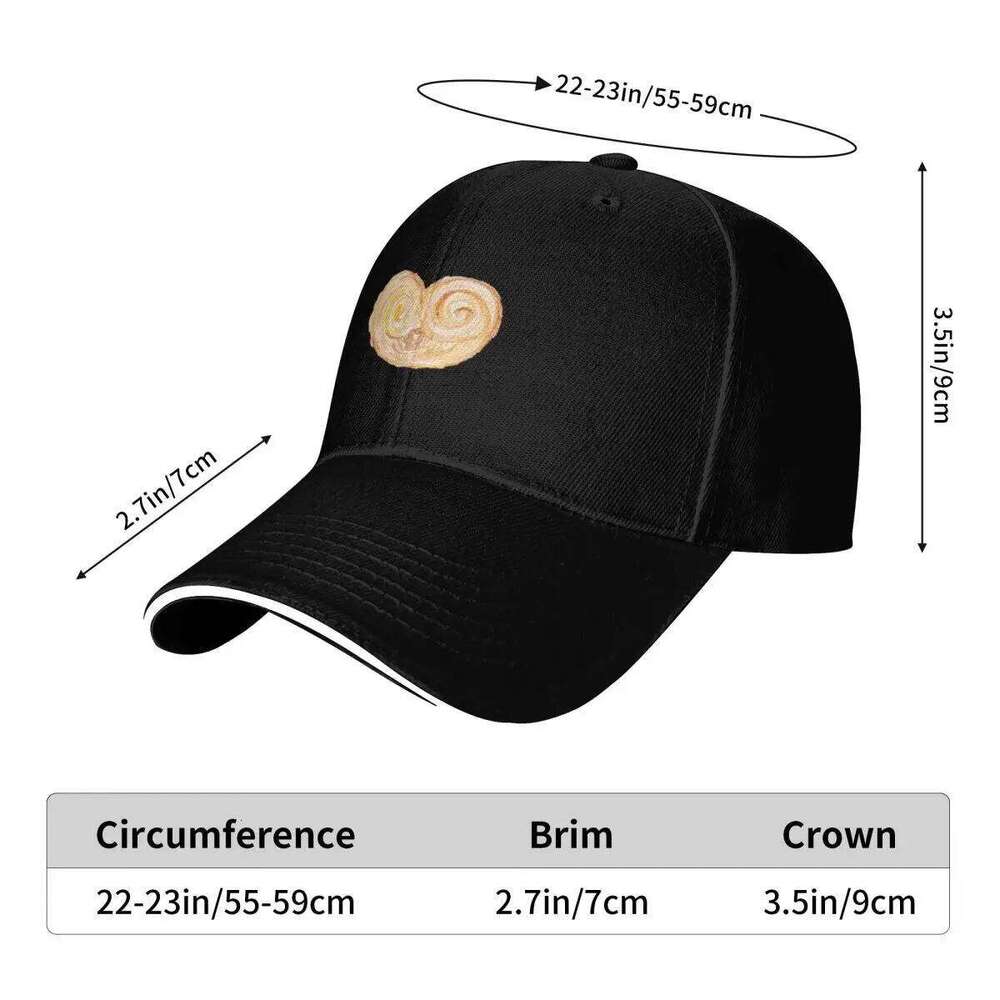 Palmier Cookie Baseball Cap Designer Kids Hat tactical cap Vintage Man Women's Y260115