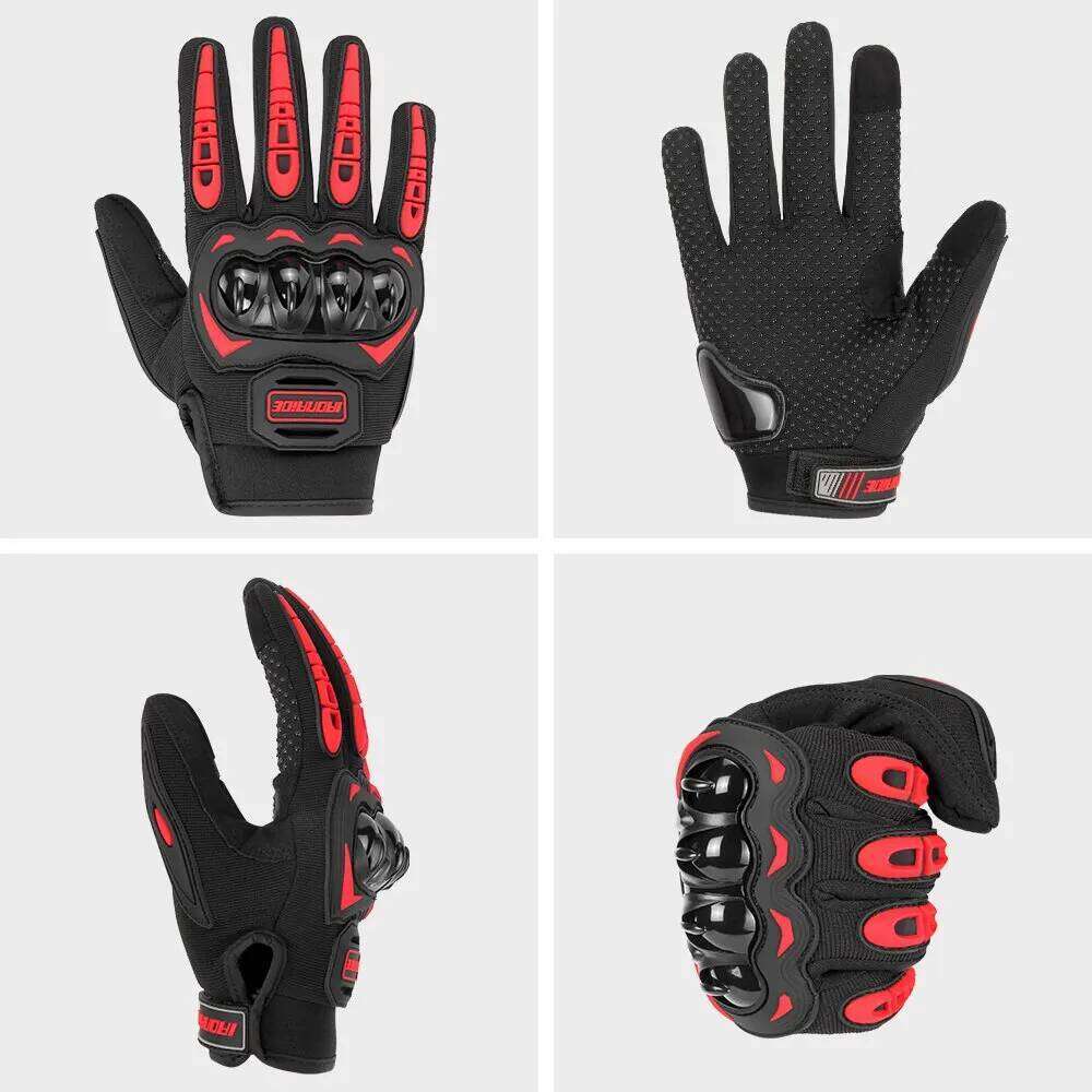 Motorcycle Men Touch Screen Moto Racing Riding Motorbike Protective Gear Summer Breathable Motocross Gloves Y260115