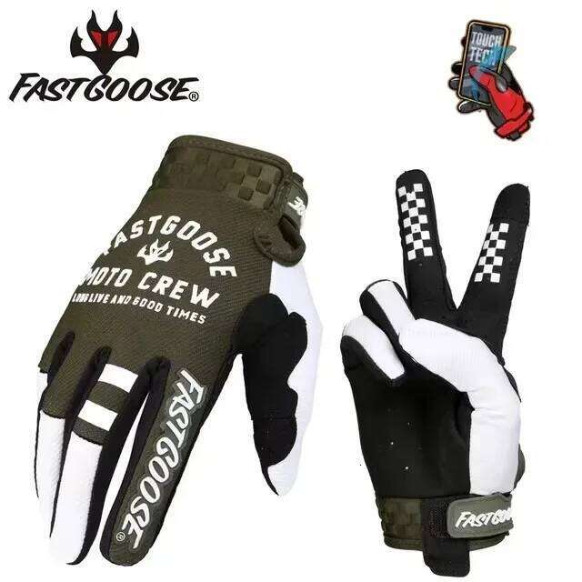 2024 5 Color Motocross Riding Motorcycle Gloves MX MTB Racing Sports Cycling Dirt Bike Glove Z Y260115
