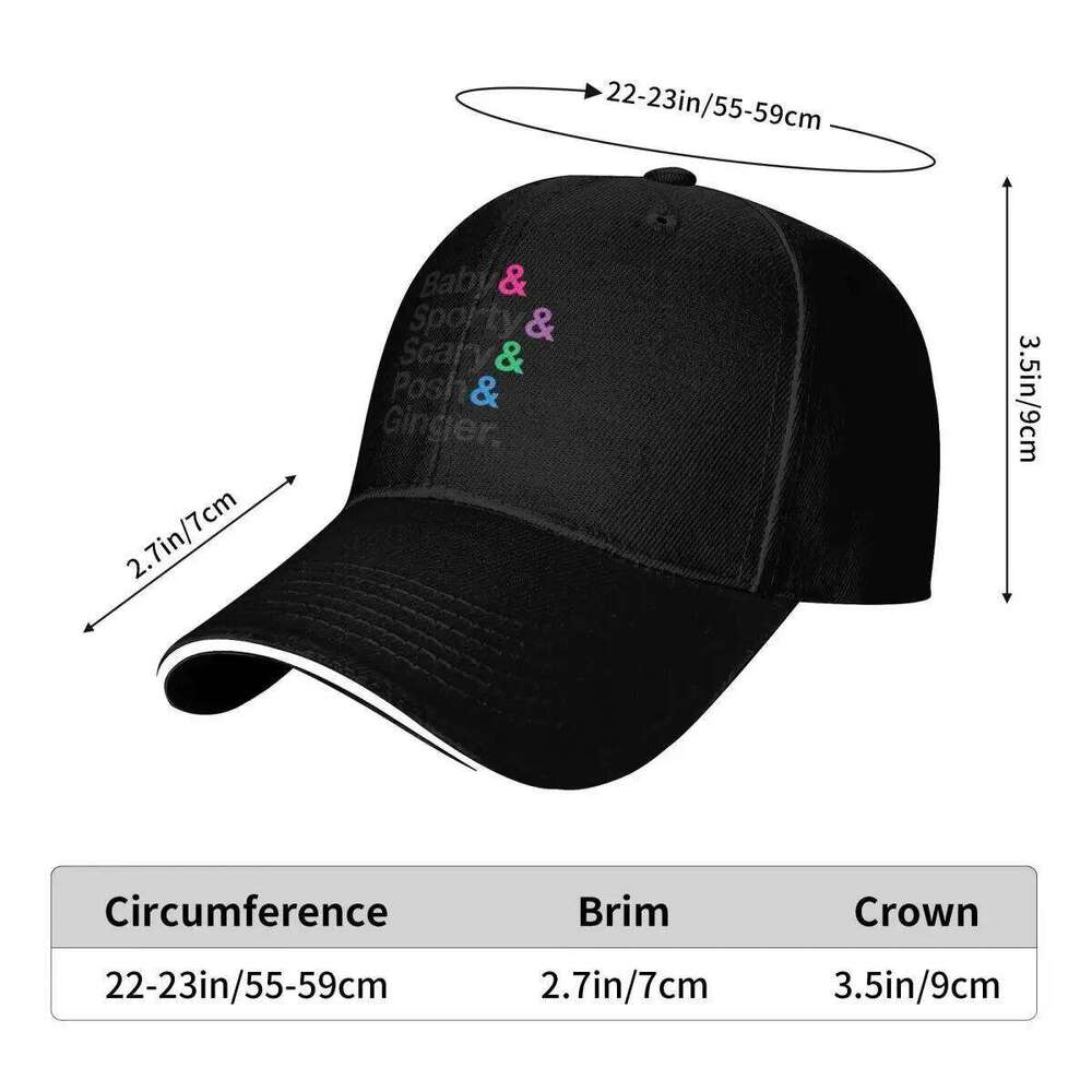 Spice Names & Ampersand Style Baseball Cap Golf Wear Beach Uv Protection Solar Hat Men Hats Women's Y260115
