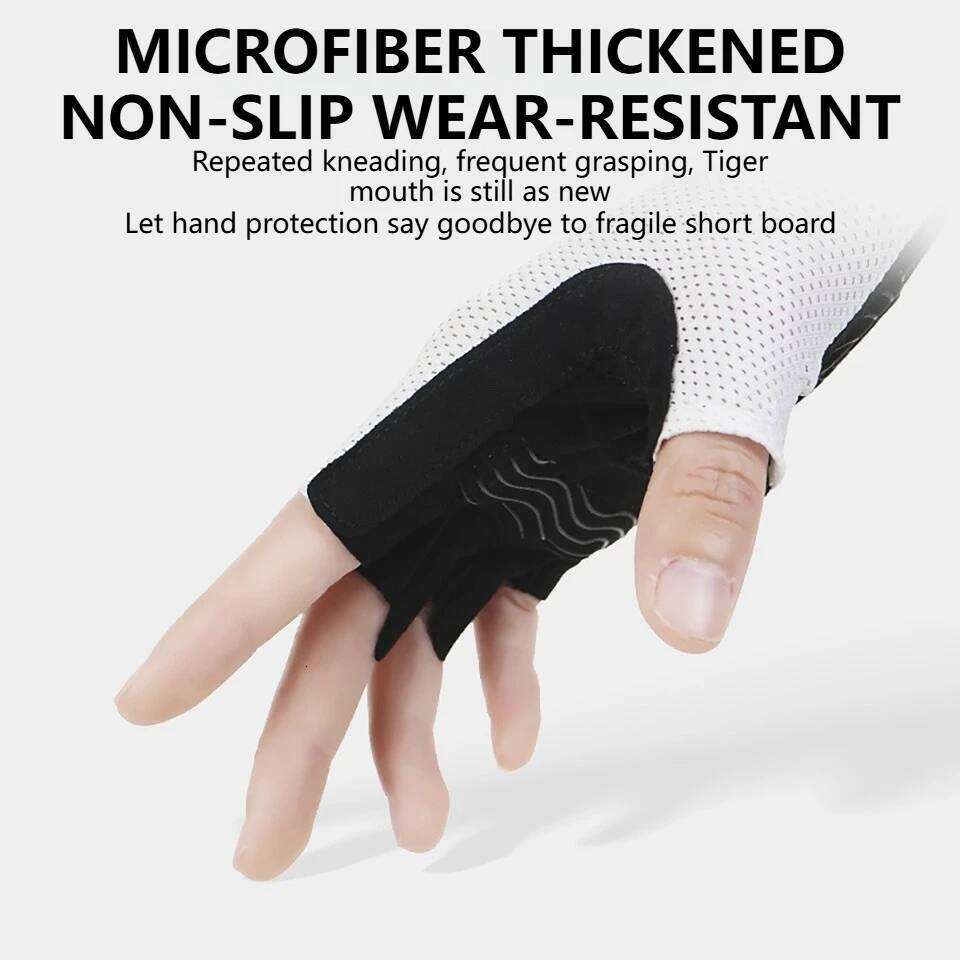 GTUBIKE Wear-resistant, Anti slip, Breathable Riding Gloves for Men and Women, Half finger Outdoor Road Cycling Sport Y260115