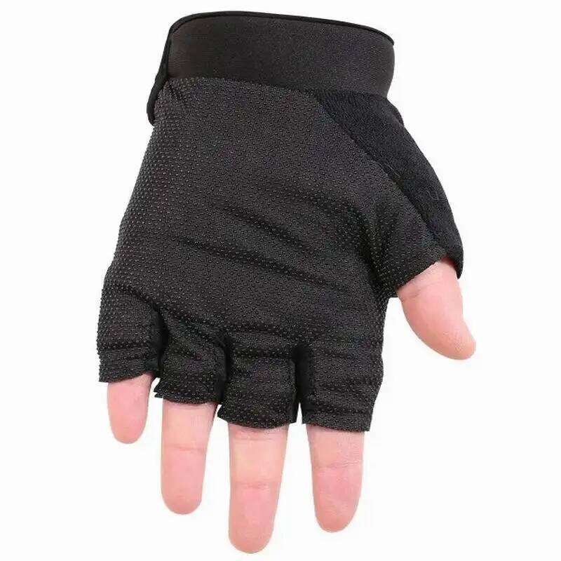 Half Finger Dumbbell Barbell Gloves, Handschuh Mitt, Boxing Y260115