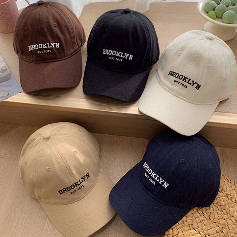 Casual Unisex Baseball Cap Letter Embroidery Soft Cotton Sun Hat Sports Outdoor Women Men Adjustable Peaked Caps Y260115