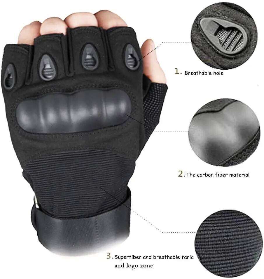 Camping Sports Tactical Gloves Brass Knuckle Bicycle Cycling Motorcycle Fighting Self-Defense CYCL Hunting MTB Bike Accessories Y260115