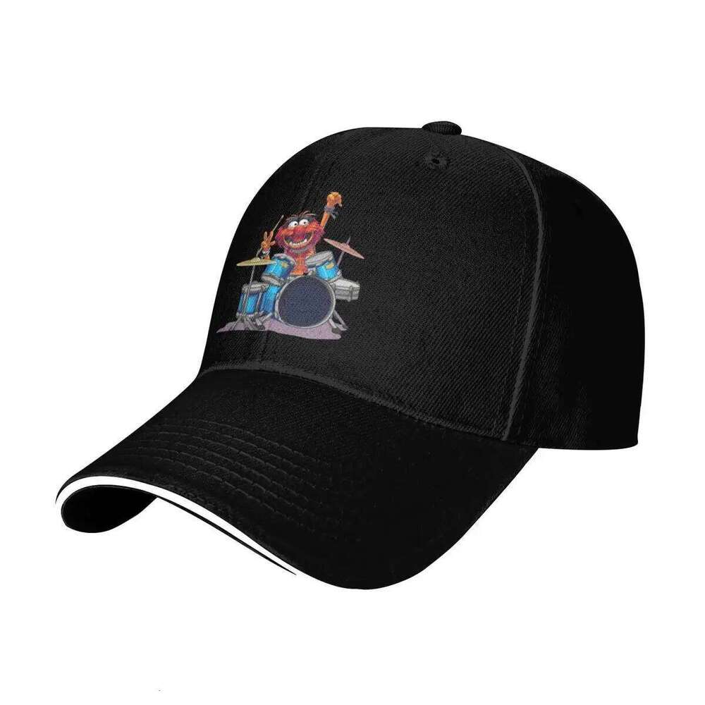 Animal Drummer The Muppets Show Baseball Trucker Ball Cap Hat Hood Luxury Woman Men's Y260115