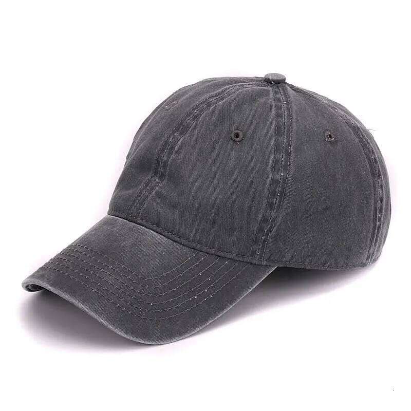 HATLANDER Plain dyed sand washed 100% soft cotton blank baseball caps dad no embroidery mens cap hat for men and women Y260115