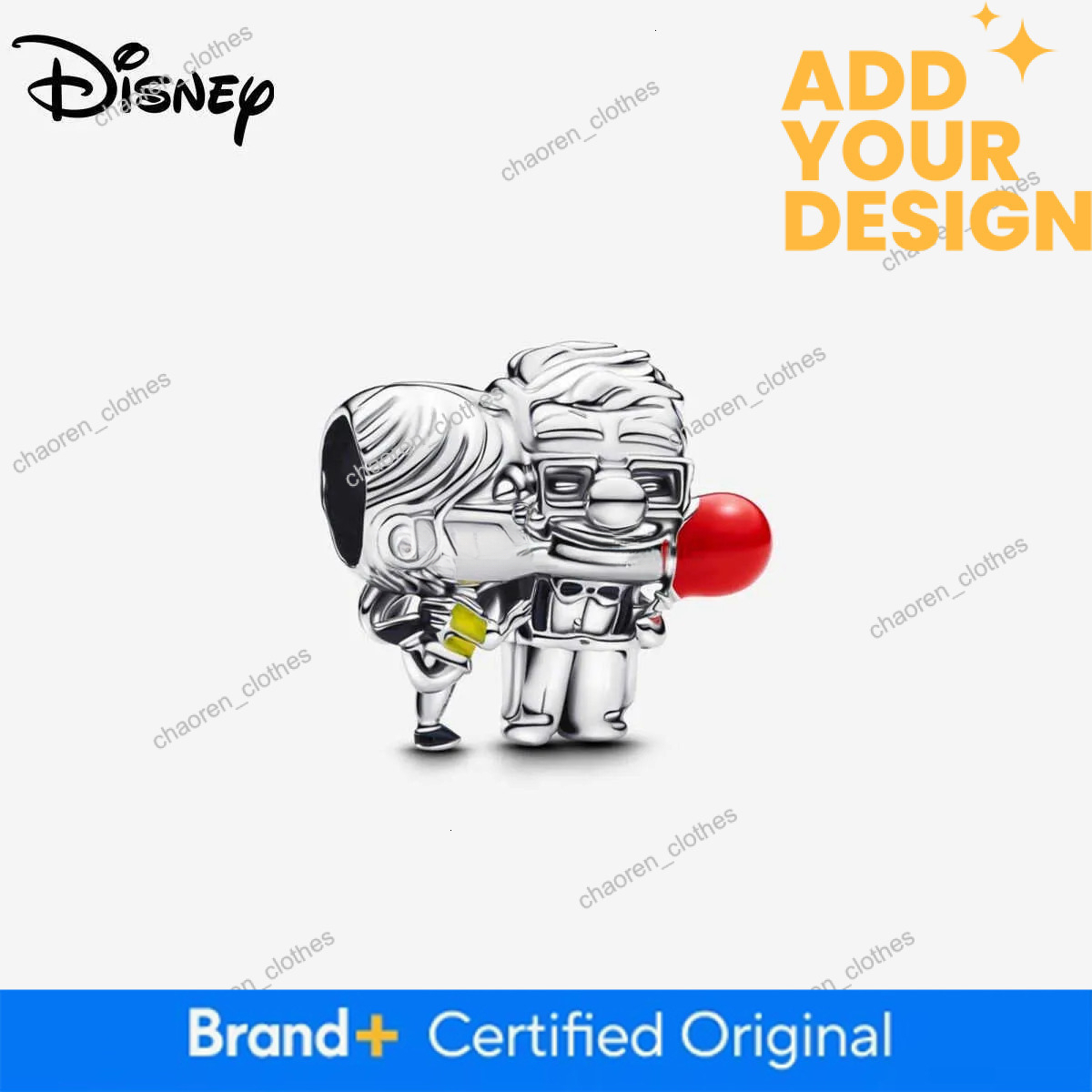 Disney Mickey WALL-E 925 Silver Winnie The Pooh Donald Duck Charm Bead For Women Bracelet DIY Christmas Jewelry Pendant Gifts H251220 - view 3