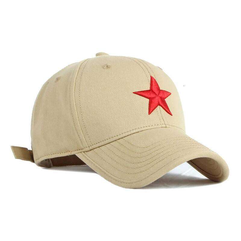 Summer Autumn Baseball Sun Snapback Hat Embroidery Red Star for Women Men Adjustable Top UV Protection Peaked Cap Breathable Y260115