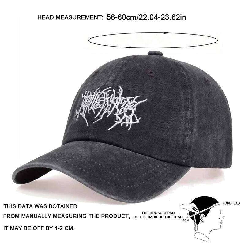 1piece Unisex Letter Embroidery Wah Baseball Cap Outdoor Adjustable Sunscreen Leisure Hat Spring Autumn Travel Tourism Vacation Y260115