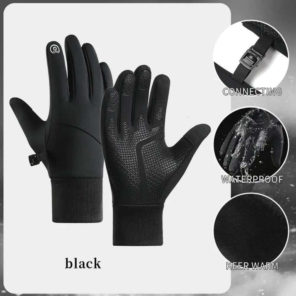Gift Warm Winter Gloves Touchscreen Anti-Slip Sports Ultralight Thicken Outdoor Mittens Riding Equipment Y260115