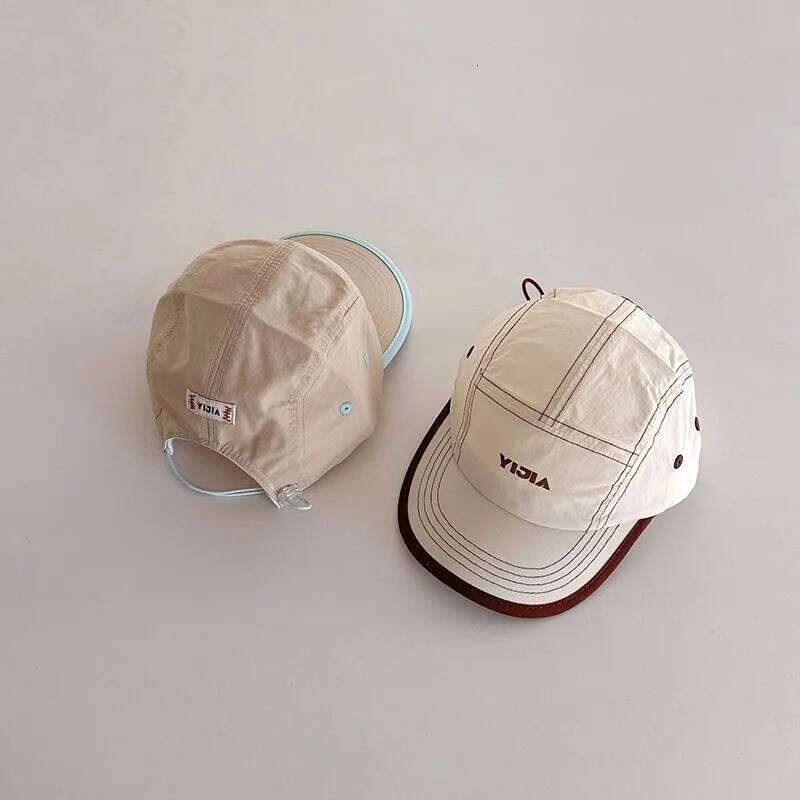 Summer Kids Baseball Cap Outdoor Sport Quick Drying Duck Tongue For Boys Girls Thin Breathable Children Sun Hat Y260115