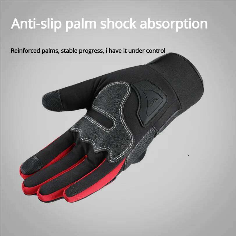 Winter For Men And Women Touchscreen Anti-slip Anti-fall Waterproof Windproof Warm Motorcycle Gloves Equipment Y260115
