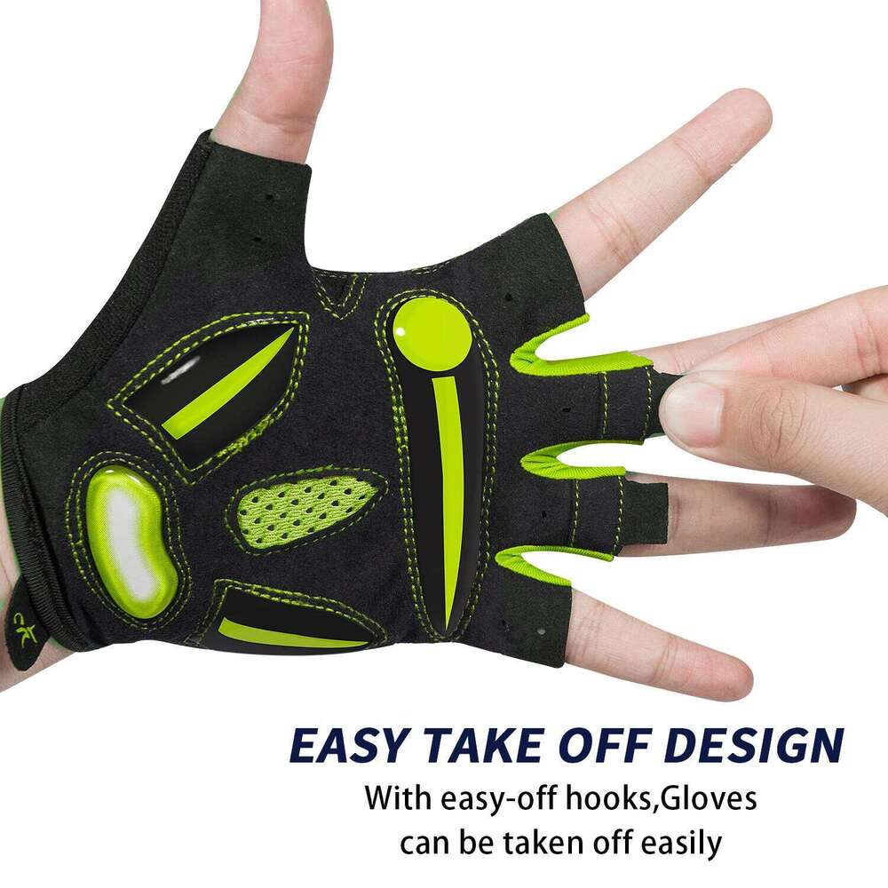 MOREOK Cycling Half Finger Breathable 5MM Gel Pads Bicycle Shock-Absorbing Mountain Bike Road Biking Gloves Y260115