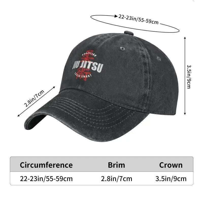 2023 New Classic Cotton Jiu Jitsu Baseball Cap For Men Women Personalized Adjustable Unisex Brazilian Jiu-Jitsu Dad Hat Outdoor Y260115