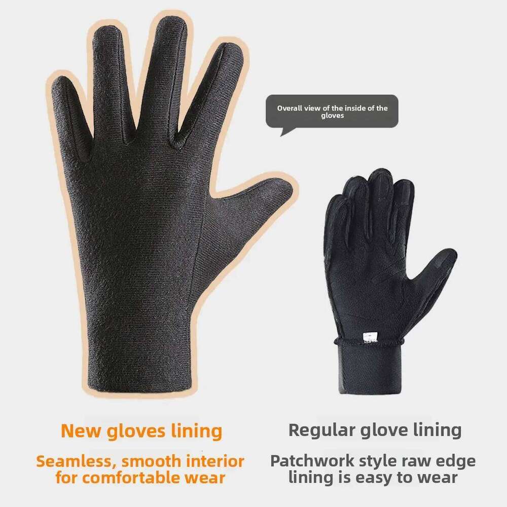 Winter Waterproof Antislip Outdoor Sports Ski Cycling Motocycle Warm Gloves Unisex Moto Equipments Accessories Y260115