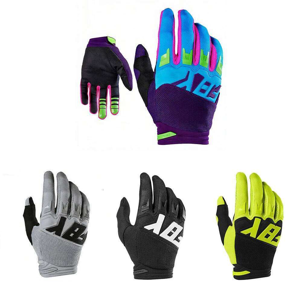 Road Bike Off-Road Gloves Anti-Slip Wear-Resistant Four Seasons Windproof Sandproof Fashion Sports Accessories for Man Woman Y260115