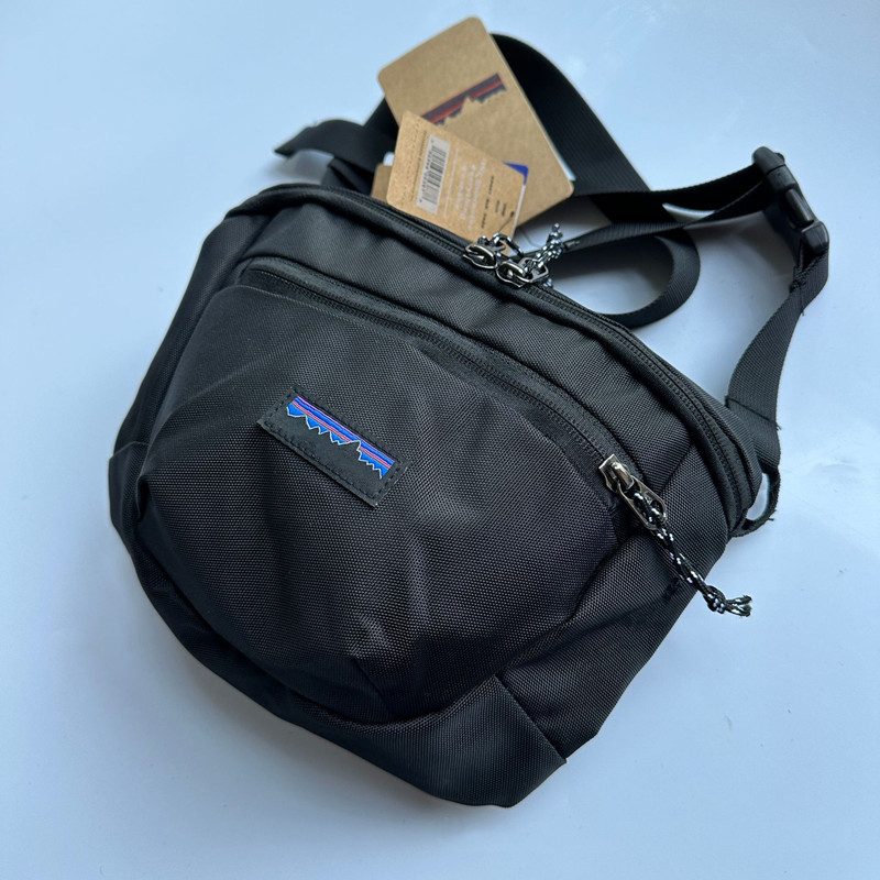 Patagonialys Single Shoulder Crossbody Small Bag Outdoor Sports Embroidered Chest Bag Waist Bag