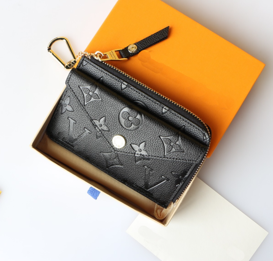 10A M69431 CARD HOLDER RECTO VERSO Designer Fashion Womens Mini Zippy Organizer Wallet Coin Purse Bag Belt Charm Key Pouch Pochette