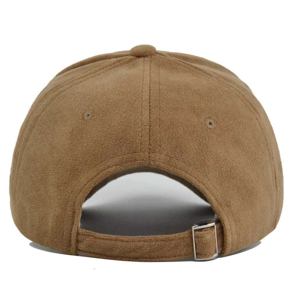 Solid Suede Retro Baseball Caps For Men Women Spring Autumn Street Snapback Hip Hop Hat Adjustable Faux Fur Sunscreen Visor Cap Y260115
