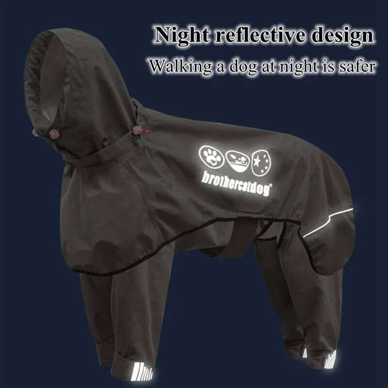 Famous brand High Quality Clothes Pet Snowsuit Waterproof Windproof Dog Coat Fully Wrapped Reflective Dogs Jacket Raincoat pupakaIK