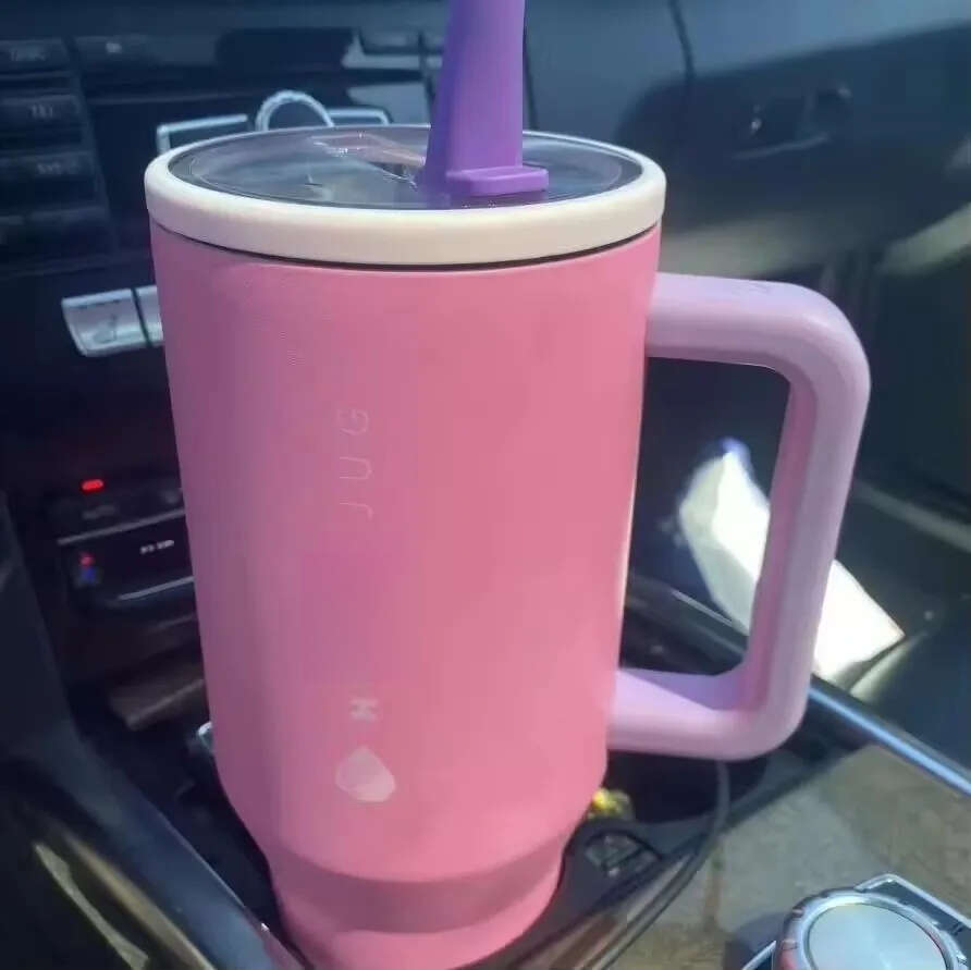 Tumbler 32OZ/40OZ Traveler Straw Lid Stainless Steel Vacuum Insulated Car Mug Double Wall Thermal Iced Travel 26W0116G1