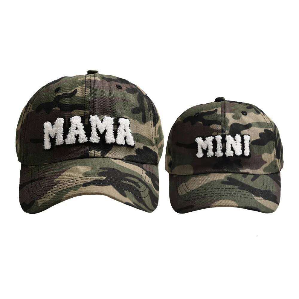 New Cool Mama Mini Children Kids Sets Spring Summer Outdoor Lady Female Boy Girls Baseball Cap For Women Y260115
