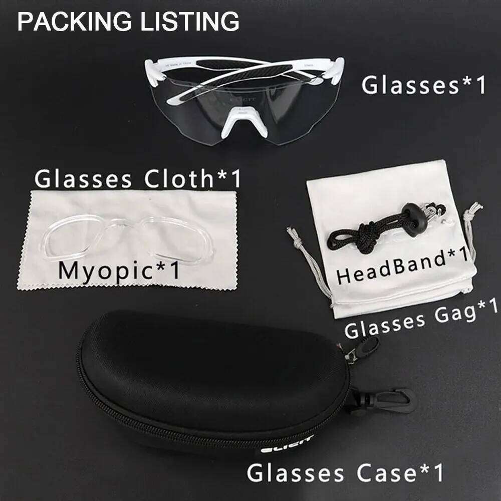 New Photochromic Polarized Cycling Men Women Bike Glasses UV400 Protection Eyewear Sunglasses MTB Road Bicycle Goggles 26L0116