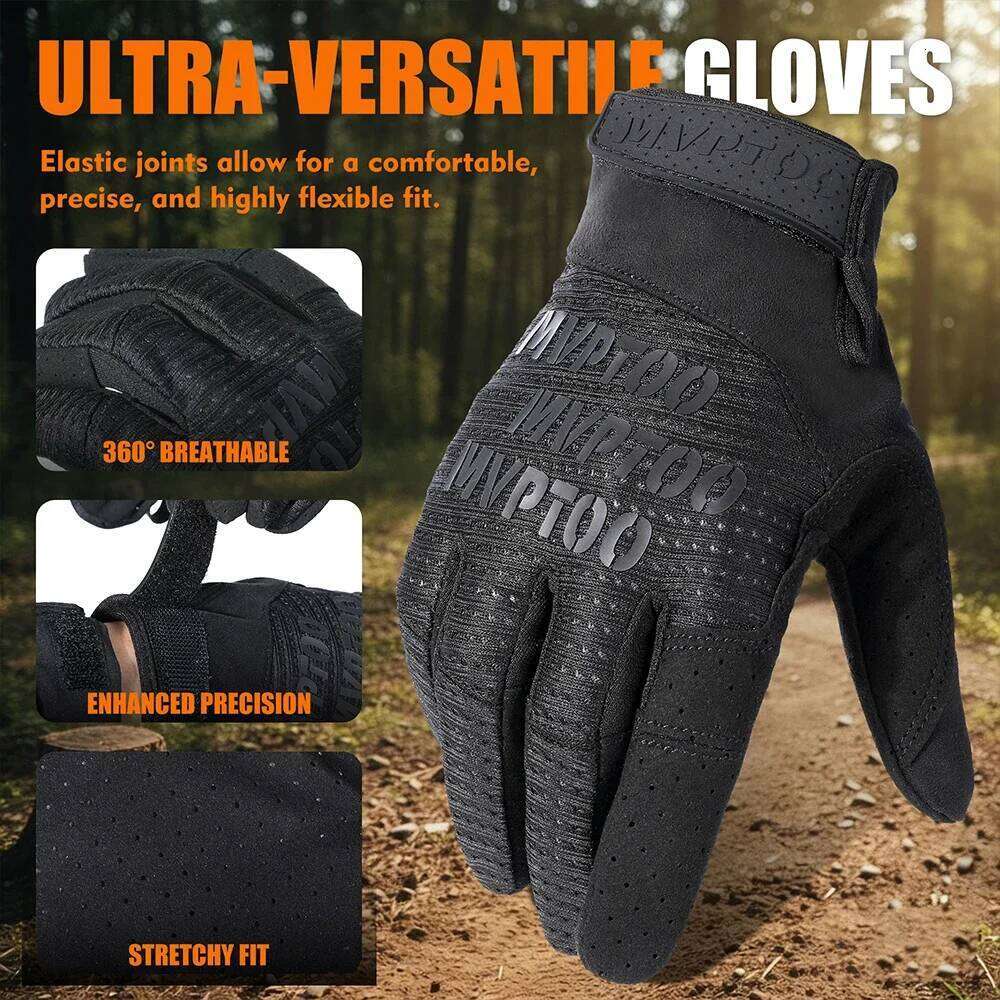 Men Motorcycle Gloves Touch Screen Outdoor Motorbike Moto Cycling Riding Racing Bike Sports Hiking Camping Hunting Accessories Y260115