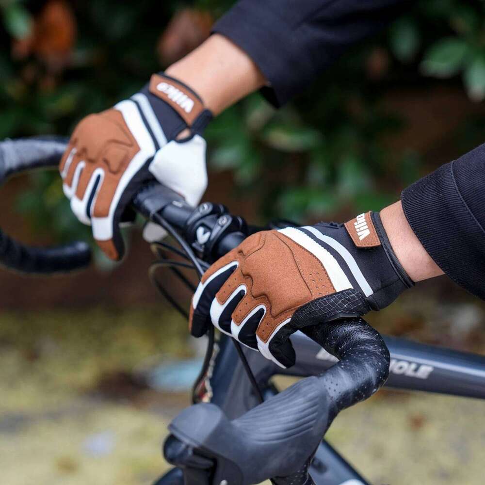 Spring summer outdoor men's women's sports gloves for mountain bikes and motorcycles, with adjustable shock-absorbing to Y260115