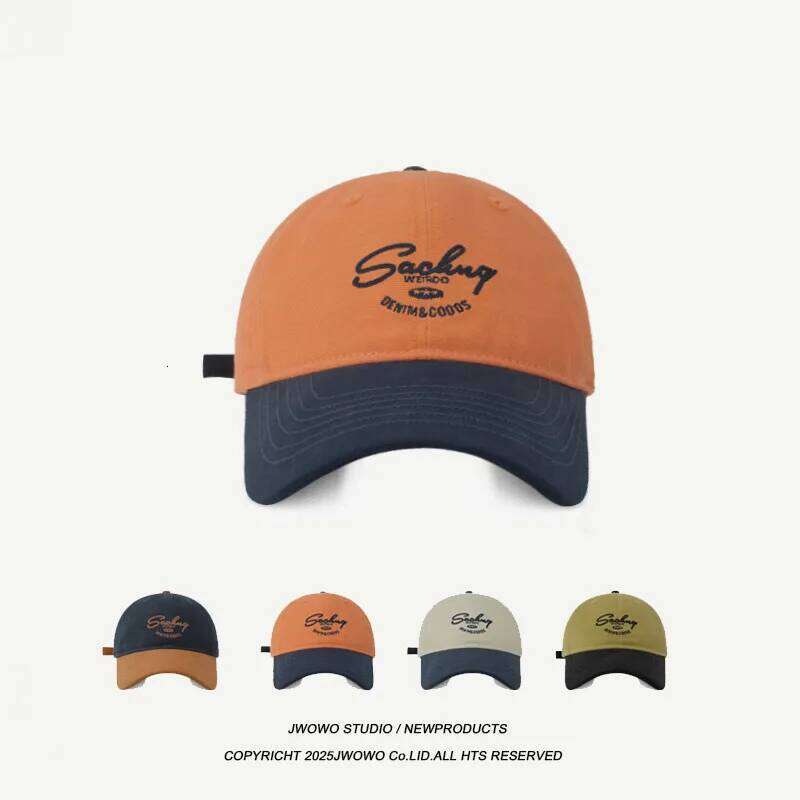 Creative Splice Contrast Color Outdoor Quick-drying Golf Fishing For Women Men Summer Sun Hat Baseball Cap Y260115