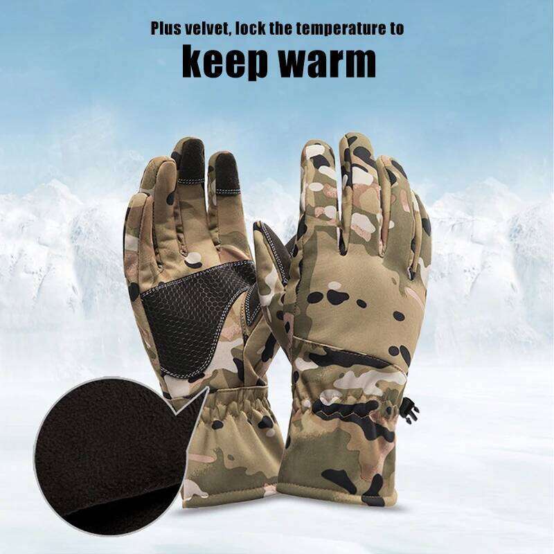 Tactics Outdoors Camouflage Hunting Warm Non-Slip Fishing Waterproof Touch Screen Winter Ski Camping Cycling Sport Gloves Y260115