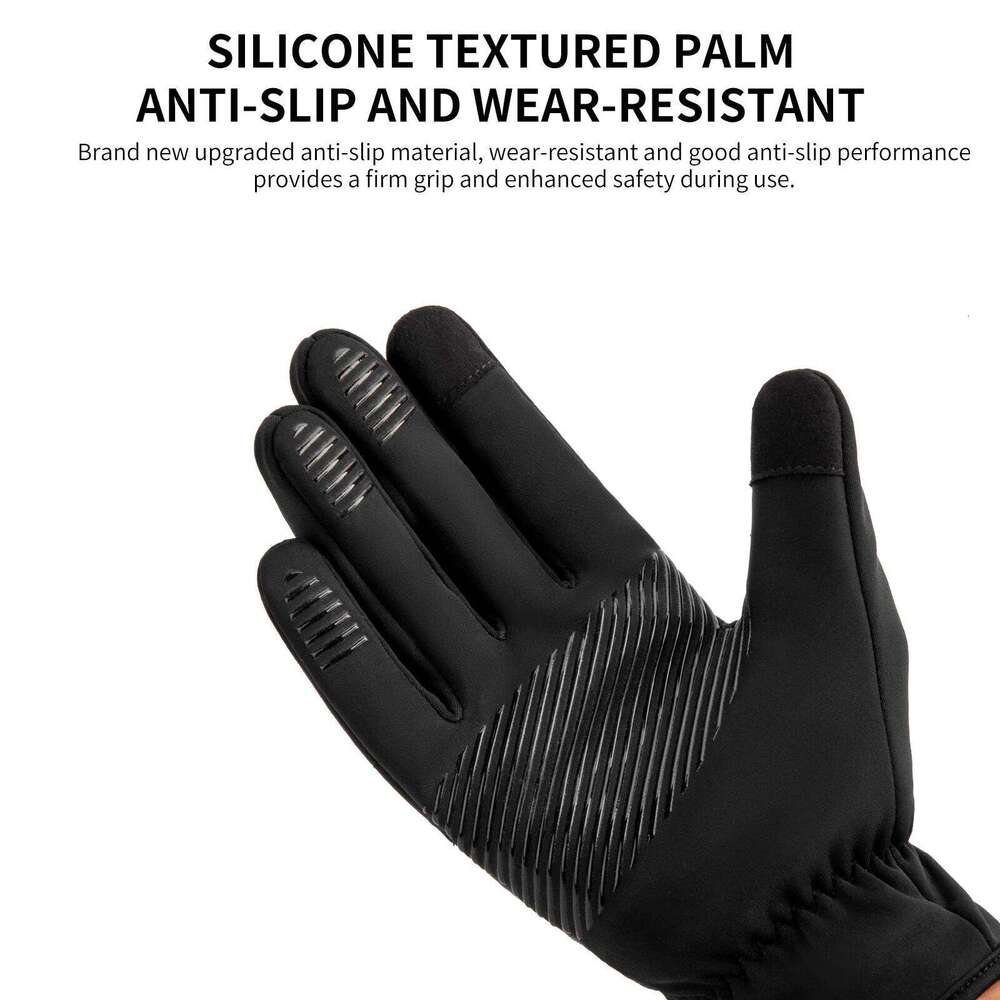 TOSUOD Autumn Winter Bicycle Non-Slip Windproof Warm Cycling Motorcycle Touch Screen Knob Outdoor Gloves Y260115