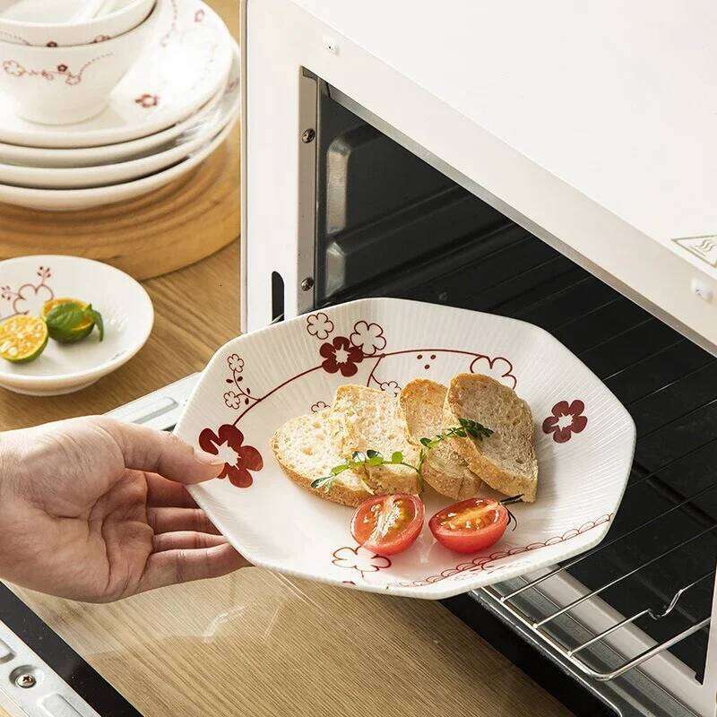 Ceramic Tableware Kitchenware Sets, Chinese Style Porcelain Dinner Plates, Soup Bowls, Cup Saucers for Dining Room, Living Room Household Decor