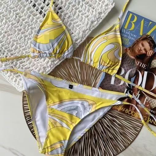 3A puccii swimsuit Rainbow Bikinis Swimwear Scarf Headband Brand Women Swim Cover Skirt Sarong Luxury Cup Up Swimsuit Summer Beach Vacation Outfit Res