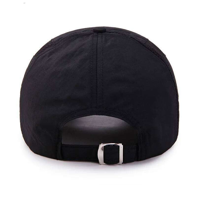 Caps Men And Women Summer Outdoor Sports Quick Drying Mesh Baseball For The Sun Duckbill Cap Simple Solid Color Hats B1 Y260115